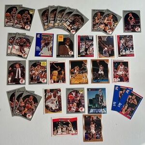Vintage Miami Heat Basketball Trading Cards Mixed Brands Lot of 33-Unrated